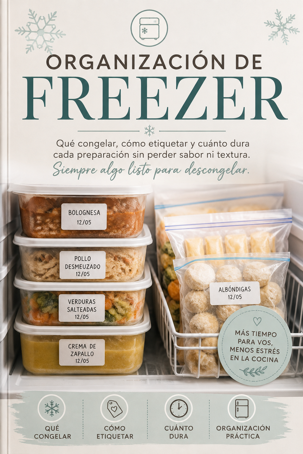 Organización de Freezer