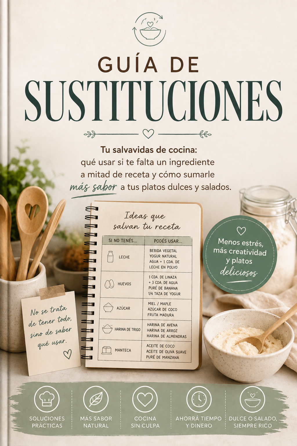 Guía de Sustituciones